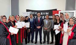 Midyat’ta okuma yazma kursunu tamamlayan kursiyerlere sertifika verildi