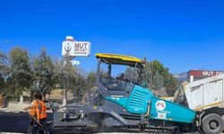 Mut’ta yenilenen yollar ulaşımı rahatlattı
