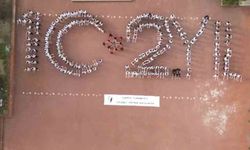 Öğrenciler Cumhuriyetin 102.yılını çizdi