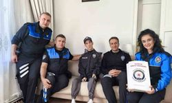 Samet’in polis üniforması giyme hayali gerçek oldu