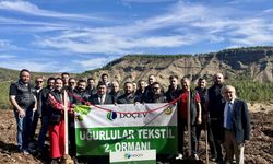 Uğurlular Tekstil 2000 fidanlık 2. Uğurlular Ormanı ile geleceğe nefes verdi