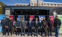 Vali Aksoy, Narko Tırı’nı ziyaret etti