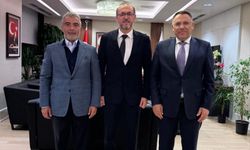 Rektör Gürel ve Iğdır Milletvekili Alagöz’den Sağlık Bakan Yardımcısı Okumuş’a Ziyaret