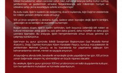 Vali Turan’dan Kurtuluş Mesajı