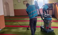 Denetimli Serbestlik Yükümlülerinden Cami Temizliği Hizmeti