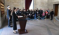 Şehit Üsteğmen Hakan Özkaner Ortaokulu Öğrencileri 10 Kasım’da Anıtkabir’i Ziyaret Etti