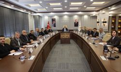 Vali Turan Başkanlığında Kriz Merkezi Toplandı: Kuraklıkla Mücadelede Yeni Tedbirler Görüşüldü