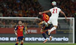 2026 FIFA Dünya Kupası Avrupa Elemeleri: İspanya: 1 - Türkiye: 1 (İlk yarı)