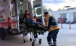 600 kiloluk demir silindirin altında kaldı