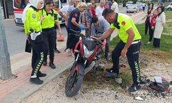 Antalya’da otomobil ile motosiklet çarpıştı: 2 yaralı