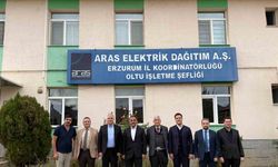 Aras EDAŞ üst yönetimi saha ziyaretlerinde