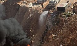 Atık malzeme yangını korkuttu