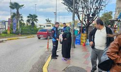 Bandırma’da zabıta ekipleri dilenciyi suçüstü yakaladı