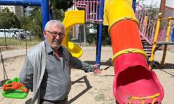 Bu kaydırak kazaya davetiye çıkarıyor