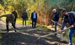 Çalışmaları yerinde inceledi