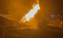 Doğal gaz patladı 2 işçi yaralandı