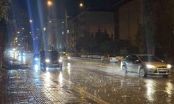 Edirne’de sağanak etkili oldu