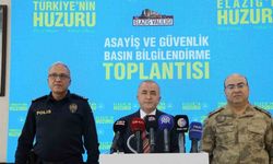 Elazığ’da suçlulara göz açtırılmıyor: Yapılan operasyonlardan dolayı suç oranlarında düşüşler yaşandı