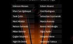 Fenerbahçe’nin Viktoria Plzen maçı kamp kadrosu belli oldu