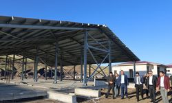 Güroymak’ta "Hayvan Pazarı ve Mezbahanesi" projesi devam ediyor