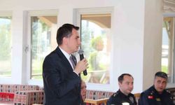 Hisarcık Kaymakamı Atam, muhtarların sorun ve taleplerini dinledi