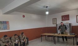 Iğdır’da Jandarma personeline kaçak avcılıkla mücadele eğitimi