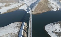 Kar yağışı manzarayı değiştirdi