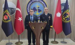 Karadeniz Bölge Komutanı Korkut, Rektör Özölçer’i makamında kabul etti