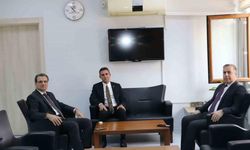 Kaymakamlardan Kaymakam Yıdız’a ’hayırlı olsun’ ziyareti