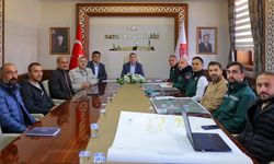 Kırklartepe Barajı’nın son durumu toplantıda değerlendirildi