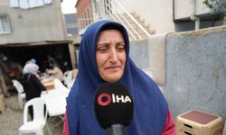 "Komşular üstümü söndürsün diye kendimi dışarı attım"