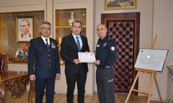 Kütahyada Başarılı polise teşekkür ve tebrik