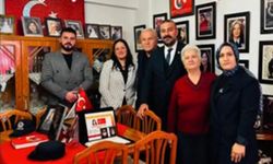 MHP Edirne teşkilatı, şehit ailelerinin evine misafir oldu