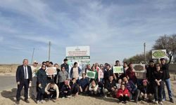 Niğde’de fidanlar toprakla buluştu