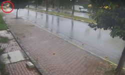 Otomobil bir anda alev topuna döndü