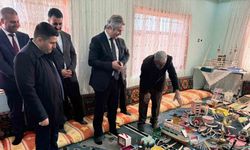 Parkinson hastasının üretim mücadelesine kaymakamdan destek