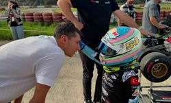 Pistte fırtına gibi esti