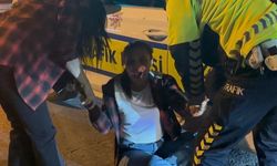 Polisin alkollü yolcuyla imtihanı kamerada