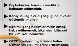 Sağlık-Sen: "Diş hekimleri kamuya atanmalı ve uzmanlaşmalarının önü açılmalıdır