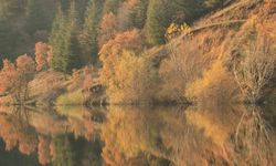 Sis bulutlarının gökyüzüne yükseldiği anlar görsel şölen oluşturdu