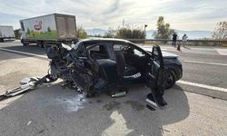 TEM’in Bolu geçişinde feci kaza: 1 ölü, 4 yaralı