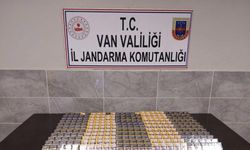 Van’da kaçak sigara ve malzeme ele geçirildi
