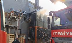 Yangın: 1 işçi yaralandı