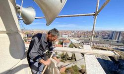 Yozgatlı minare ustası mesleğinin risklerinden dolayı çırak bulamıyor