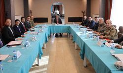 Iğdır İl Güvenlik ve Asayiş Koordinasyon Toplantısı Yapıldı