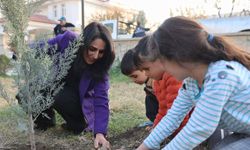 Eş Başkan Kum, 25 Kasım’da Kadınlar Anısına Fidan Dikti