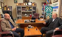Emekli Vali Amir Çiçek’ten Gazetemize Ziyaret