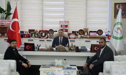 Kuveyt Türk Katılım Bankası Iğdır Şube Müdürü Kıran'dan Rektör Gürel’e Ziyaret