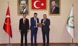 Iğdır Üniversitesi Özel Kalem Müdürlüğünde Devir Teslim Töreni