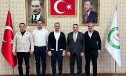 Iğdırlı İş İnsanı Alper Yaycılı'dan Rektör Gürel’e Ziyaret